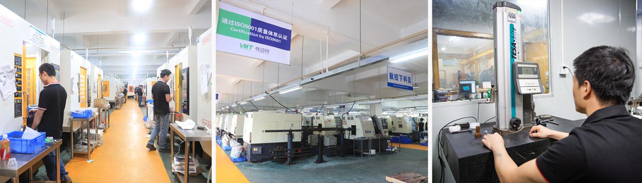 CNC machining factory 