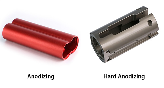 Hard Coat Anodizing vs anodizing