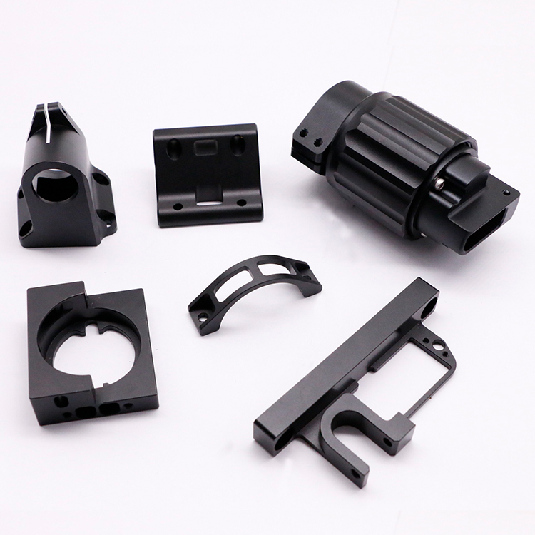 Black anodizing cnc machining parts