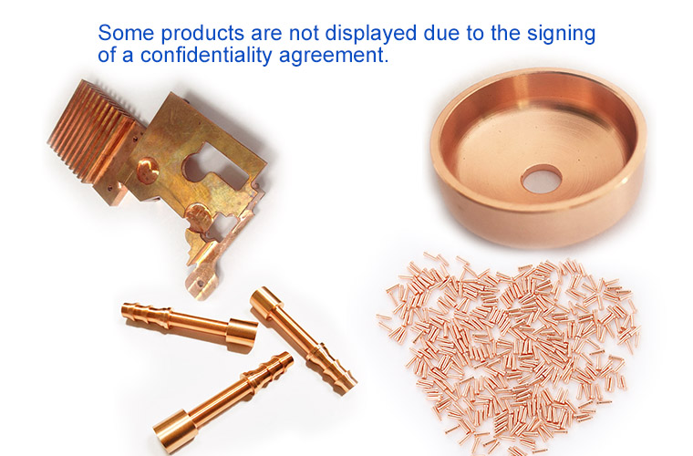 copper cnc machined parts