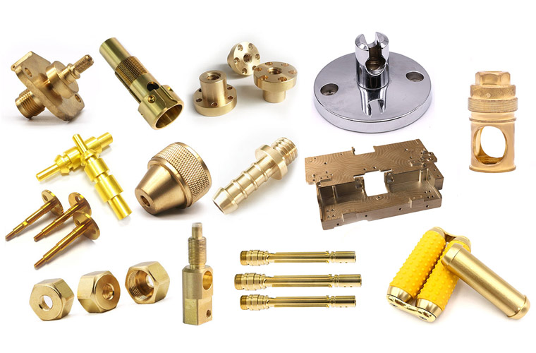 Brass CNC machinied parts 