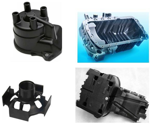 Complex Shape plastic CNC machining parts